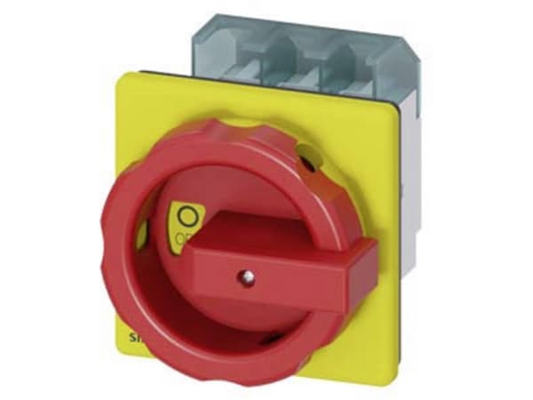 Siemens 3LD2504-0TK53, 3P, Punainen, Keltainen, 690 V, 400 V, 6000 V, CSA, UL, VDE, EAC, CE, LRS