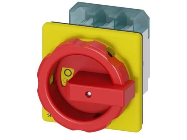 Siemens 3LD2504-0TK53, 3P, Punainen, Keltainen, 690 V, 400 V, 6000 V, CSA, UL, VDE, EAC, CE, LRS