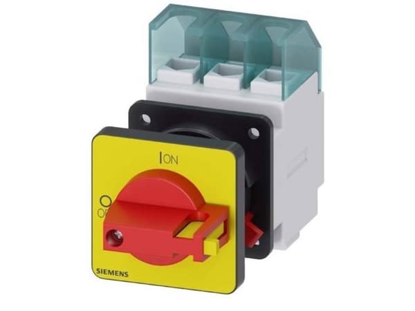Siemens 3LD2250-0TK13, 3P, Röd, Gul, 690 V, 400 V, 6000 V, CSA, UL, VDE, EAC, CE, LRS