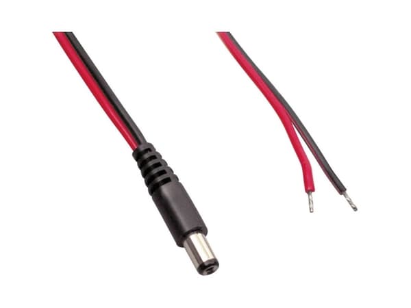 TRU COMPONENTS Pienjänniteliitäntäkaapeli Pienjänniteliitin - avoin pää 3,50 mm 1,10 mm 30,00 cm 1 kpl 1 kpl