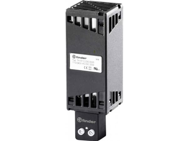 Finder 7H.51.0.230.0050, Skruv, Svart, Gjuten aluminium, CE, 110 - 230 V, 50 W