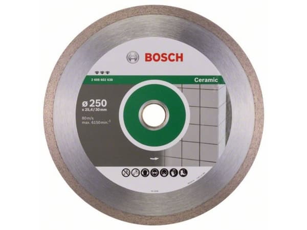 Bosch DIAMANTSKIVE 250X30/25,4MM BEST CERAMIC