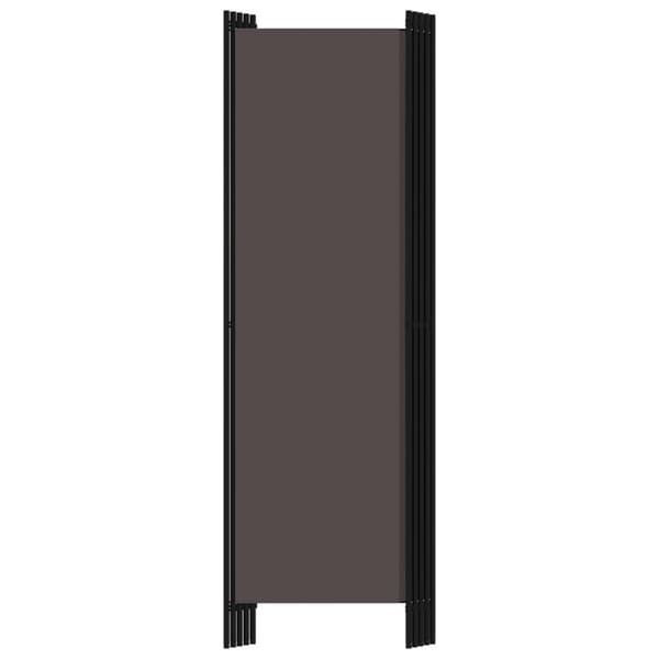 vidaXL Romdeler med 5 paneler antrasitt 250x180 cm