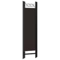 Miniatyrbillede 4 af 6: vidaXL 4-panels rumdeler 160x180 cm brun