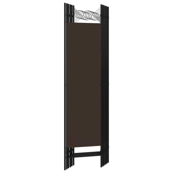 vidaXL 6-panels rumdeler 240x180 cm brun