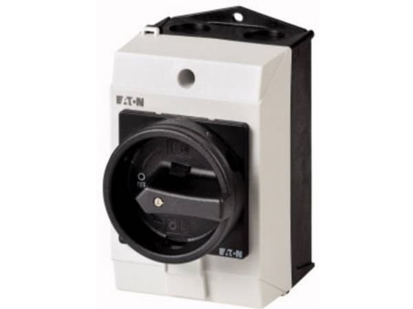 Eaton T0-2-8900/I1/SVB-SW, Vipukytkin, 3P, Musta, Valkoinen, IP65, 80 mm, 110 mm