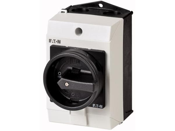 Eaton T0-2-8900/I1/SVB-SW, Vipukytkin, 3P, Musta, Valkoinen, IP65, 80 mm, 110 mm