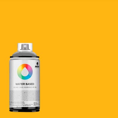MTN Sprayfärg Waterbased 300 ml - Azo Yellow Deep - Brandgul