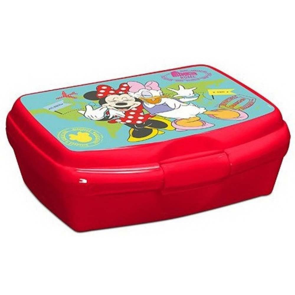 Disney Mimmi Pigg - Matlåda, Lunchbox - Röd