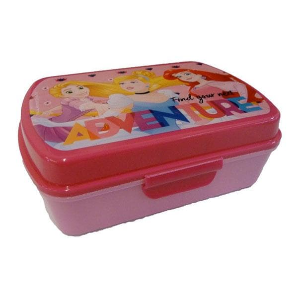 Disney Prinsessor - Matlåda, Lunchbox - Rosa