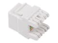 Pikkukuva 1 / 5: Lanberg - Modulaarinen insertti - CAT 6a - UTP - RJ-45 - valkoinen
