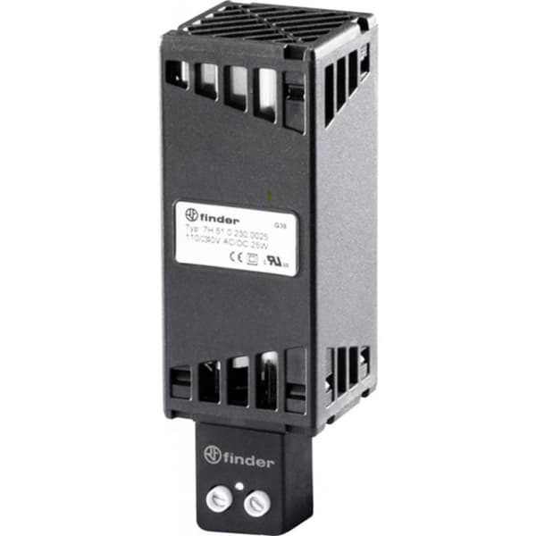 Finder 7H.51.0.230.0025 Uppvärmningsapparat 110 - 230 V 25 W (L x B x H) 125 x 41 x 41 mm 1 st
