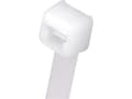 Miniatyrbilde 2 av 2: Panduit Cable Tie, 7.4"L (188mm), Standard, Nylon, Natural, 100pc, Nylon, 188 mm