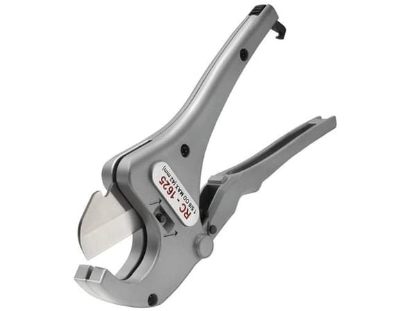 RIDGID Plastrørsaks med skraldemekanismeVendbar hurtigskiftknivKapacitet 3 - 42mm