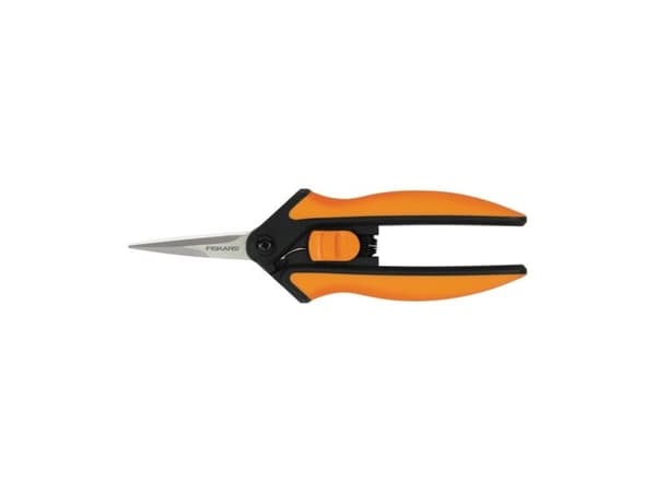 Fiskars SP13, Forbigang, Sort, Oransje, Rustfritt stål, Rustfritt stål, 140 mm, 43 g