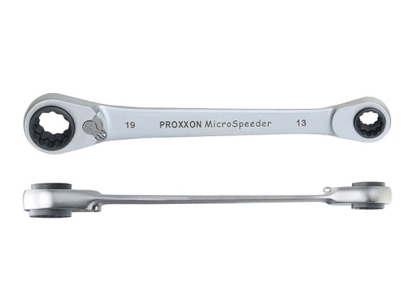 Proxxon 23 236, Krom-vanadium-stål, 10,13,17,19 mm, 2 stk, Krom