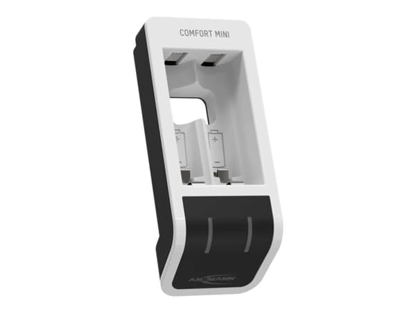 Ansmann Comfort Mini, Nikkelimetallihybridi (NiMH), AA, AAA, 2 kpl, Sisältää paristot