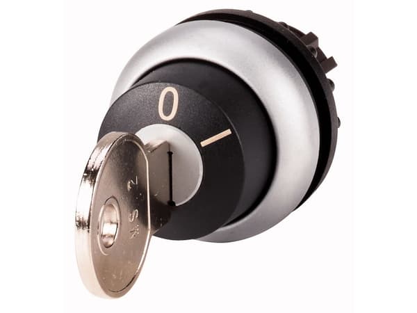 Eaton M22-WRS-MS2, Tangentstyrd brytare, Svart, Titan, Plast, IP66, 29,7 mm, 29,7 mm