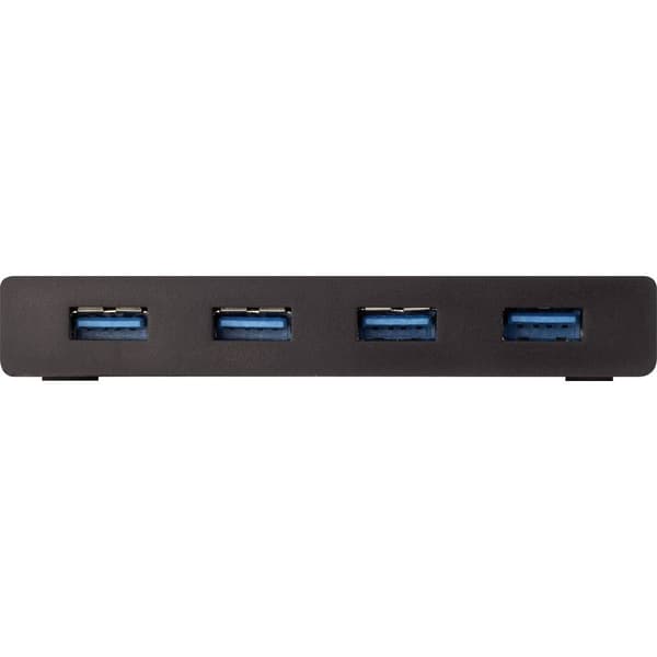 Renkforce RF-SHB-200 4 Port USB 3.0-omkopplare + hub Svart