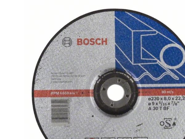 Bosch Accessories Bosch Power Tools 2608600386 Skrubskive forkrøppet 230 mm 22.23 mm 1 stk