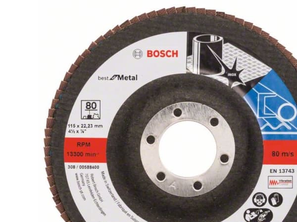 Bosch-tarvikkeet 2608607324 Lamelskiver Halkaisija 115 mm N/A 1 stk 1 stk