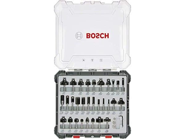 Bosch - Fresekutter - for bløtt tre, løvtre - 30 deler
