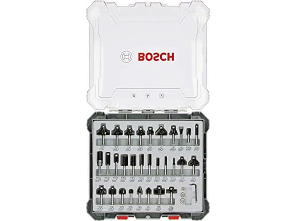 Bosch - Fresekutter - for bløtt tre, løvtre - 30 deler