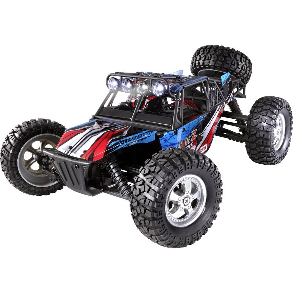 Reely CORE Z Borst motor 1:10 XS RC Bil nybörjare Elektrisk Buggy Fyrhjulsdrift (4WD) RtR 2,4 GHz inkl. batteri och lad