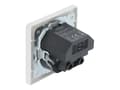 Pikkukuva 5 / 5: DeLOCK 11473, 2 x USB + CEE 7/3, Valkoinen, Muovi, 250 V, 0,2 A, 50 Hz