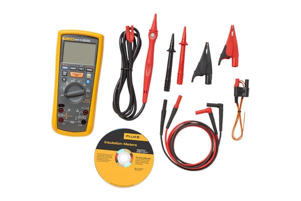Fluke 1587 FC Isolationsmåler 50 V, 100 V, 250 V, 500 V, 1000 V 2 GΩ