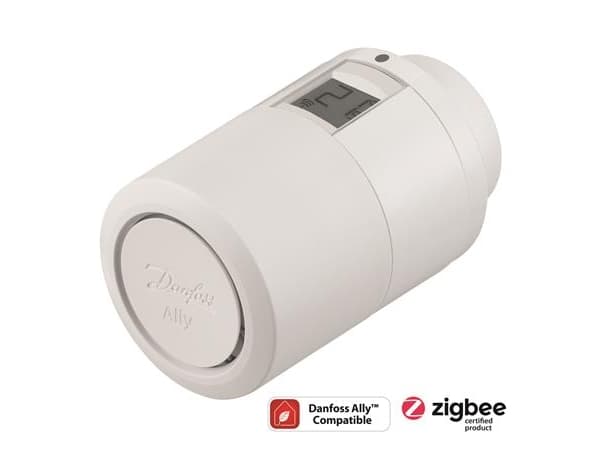 Danfoss Ally ohjelmoitava elektroninen patteritermostaatti älykkääseen lämmityksen säätöön. RA-venttiileille + m30x1,5