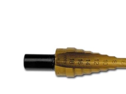 IRWIN 10502853, Drill, Trinn Borekrone, 2,2 cm, Blad metall, Sylindrisk Skaft