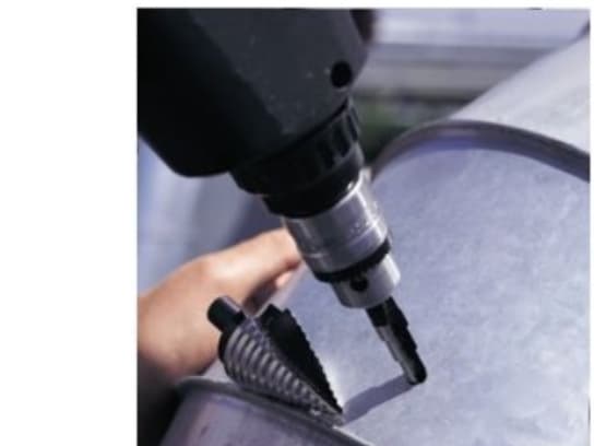 IRWIN 10502853, Drill, Trinn Borekrone, 2,2 cm, Blad metall, Sylindrisk Skaft