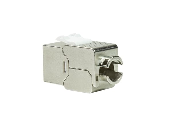 LogiLink NK4019, Flat, Sølv, RJ-45, RJ-45, Hunkjønn, Hunkjønn