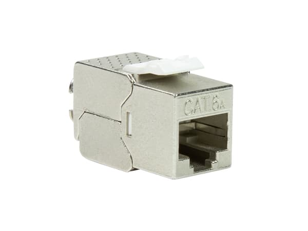 LogiLink NK4019, Flat, Sølv, RJ-45, RJ-45, Hunkjønn, Hunkjønn
