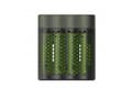 Miniatyrbilde 5 av 5: GP Batteries M451/270AAHCE-2WB4, Nikkelmetallhydrid (NiMH), AA, AAA, 4 stykker, Batterier medfølger