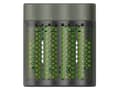 Miniatyrbilde 2 av 5: GP Batteries M451/270AAHCE-2WB4, Nikkelmetallhydrid (NiMH), AA, AAA, 4 stykker, Batterier medfølger