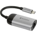 Miniatyrbild 1 av 2: Verbatim USB-C® Adapter [1x USB-C® hane - 1x RJ45 hona] 49146 0.10 m