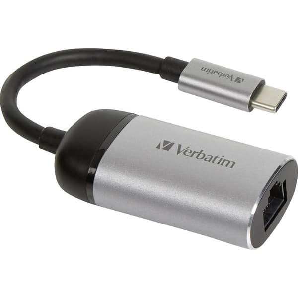 Verbatim USB-C® Adapter [1x USB-C® hane - 1x RJ45 hona] 49146 0.10 m
