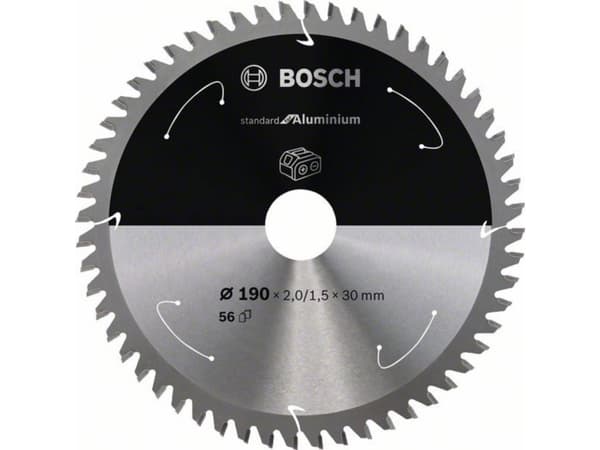 Bosch RUNDSAVKLKLINGE ACCU STD ALU 190X30MM 56T 56T