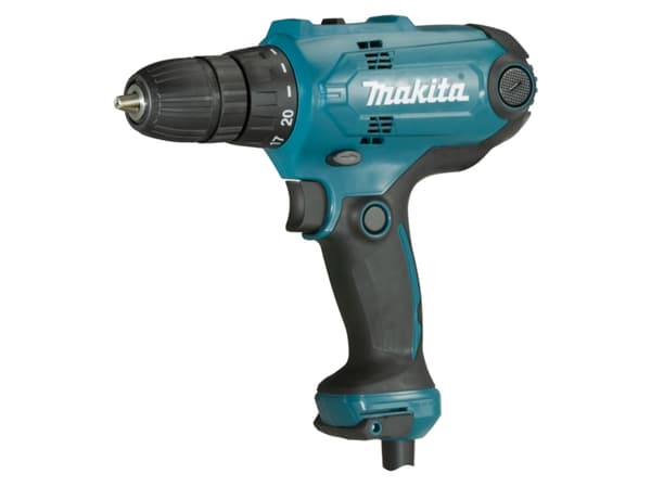 Makita DF0300, Boremaskin med pistolgrep, Nøkkelløs, 1 cm, 1500 RPM, 2,8 cm, 1 cm