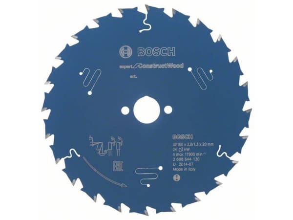 Bosch ROUND SAVKL 160X20X2MM 24T EXP CONSTRUCTWO