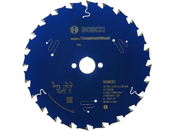 Bosch ROUND SAVKL 160X20X2MM 24T EXP CONSTRUCTWO