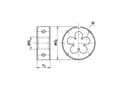 Miniatyrbild 2 av 2: FANAR Die M12x1.5 (N1-121001-0125)