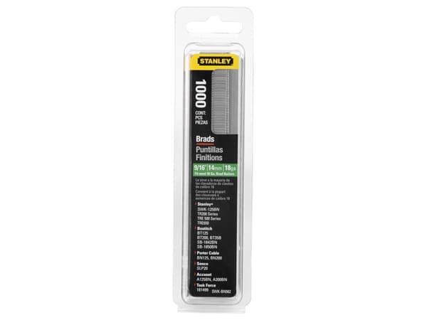 Stanley CHIODI TIPO J - Klamrar - 15 mm - galvaniserat stål - zinkpläterad - paket med 1000