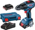 Miniatyrbilde 2 av 3: Wiertarko-wkrętarka Bosch GSR 18V-50 18 V 2 x akumulator 2 Ah (06019H5000)