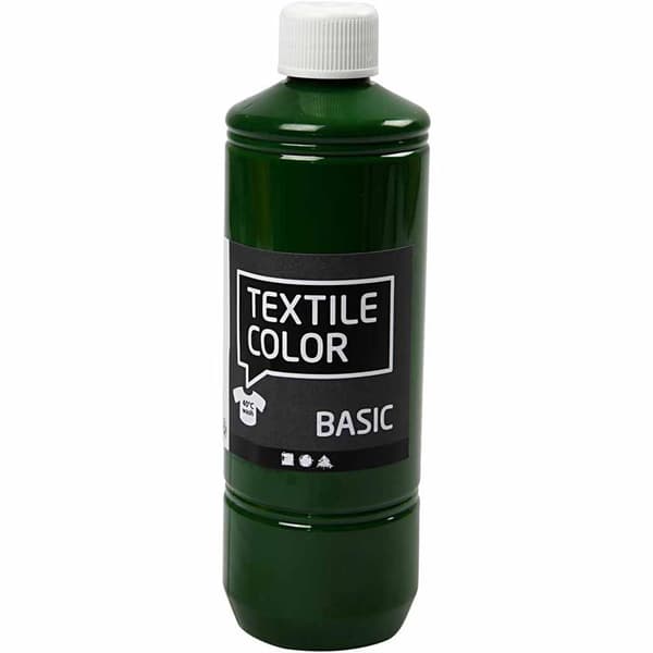 Textil Färg Basic - Gräsgrön - 500 ml