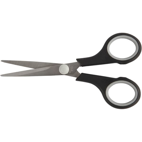 Barnsax med Soft Grip- L: 14 cm - 12 st - Svart
