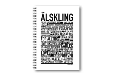 Skrivbok Älskling