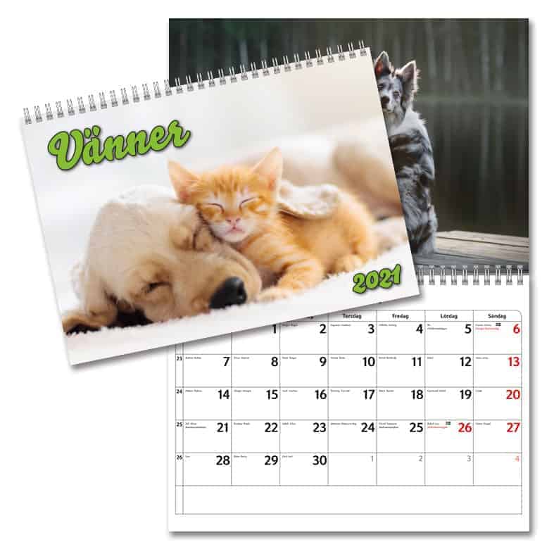 Väggkalender Vänner 2021